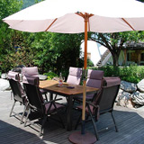 Summer sun terrace