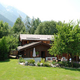 Large private alpine garden