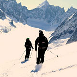 Valley Blanche Skiing